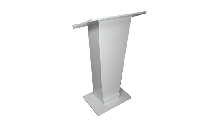 Wooden podium