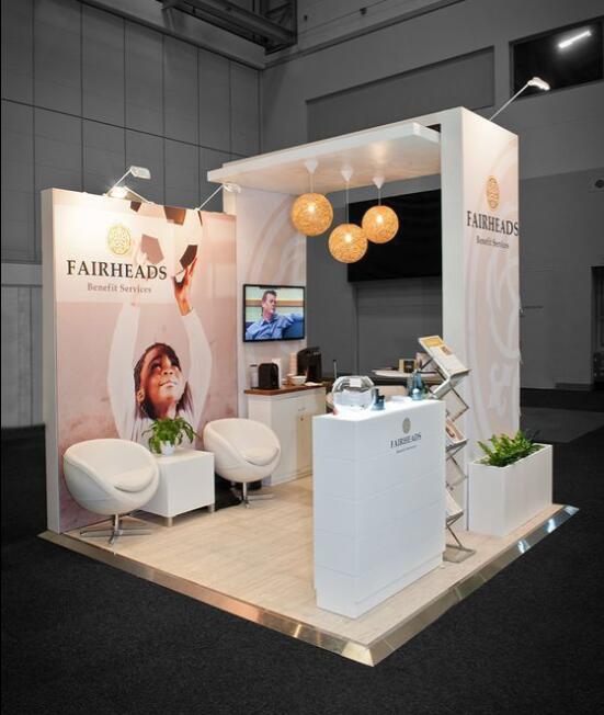 Simple booth decoration Ideas-Less is More