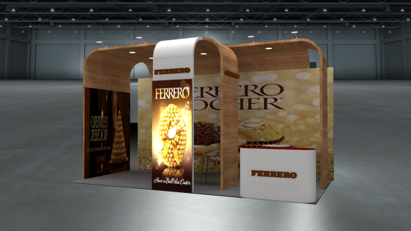 18 m² exhibition stand concept