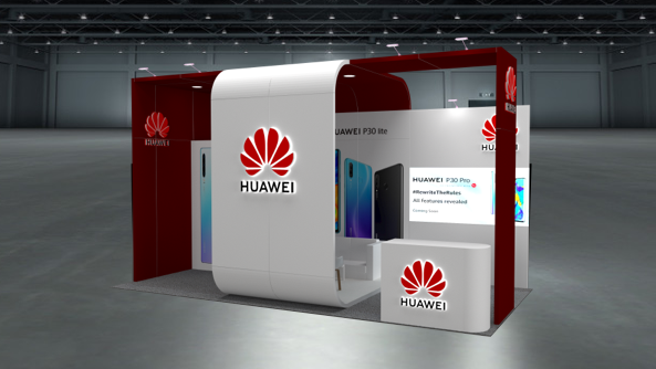 18 m² exhibition stand concept
