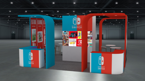 36 m² exhibition stand concept
