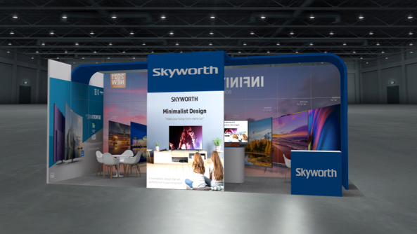 24 m² exhibition stand concept