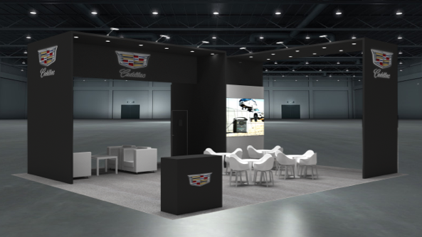 72 m² exhibition stand concept
