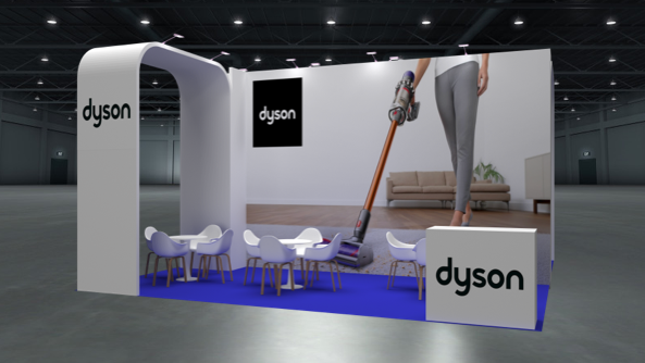 36 m² exhibition stand concept